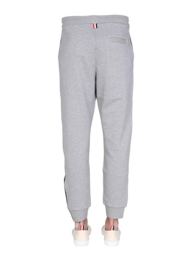 Stripe Track Pants Light Grey - THOM BROWNE - BALAAN 5