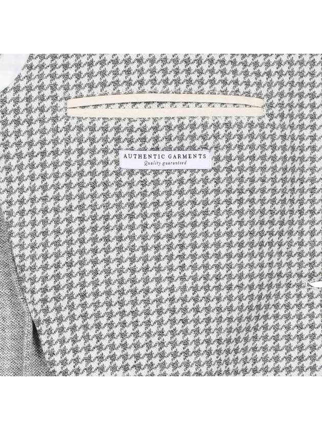 Men's Houndstooth Check Jacket MMJAL5T10 443 - AT.P.CO - BALAAN 6