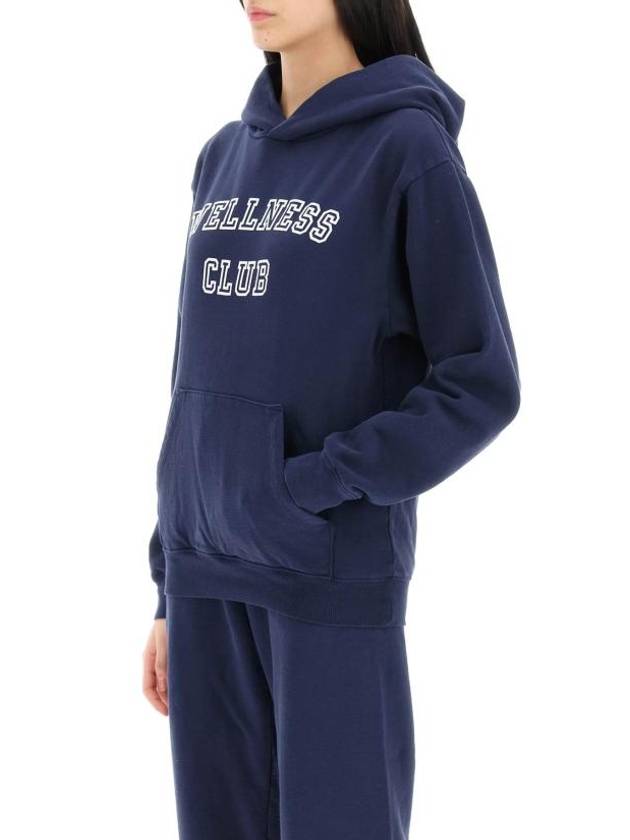 Lettering Logo Hoodie Navy - SPORTY & RICH - BALAAN 5