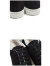 Fleece Low Top Sneakers Black - PRADA - BALAAN 8