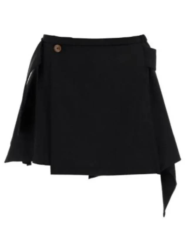 Meghan Kilt Unbalance Skirt Black - VIVIENNE WESTWOOD - BALAAN 2