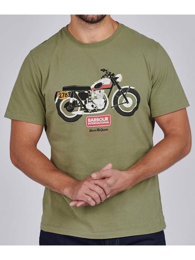 INTERNATIONAL STEVE MCQUEEN INDIANA T-SHIRT - BARBOUR - BALAAN 1