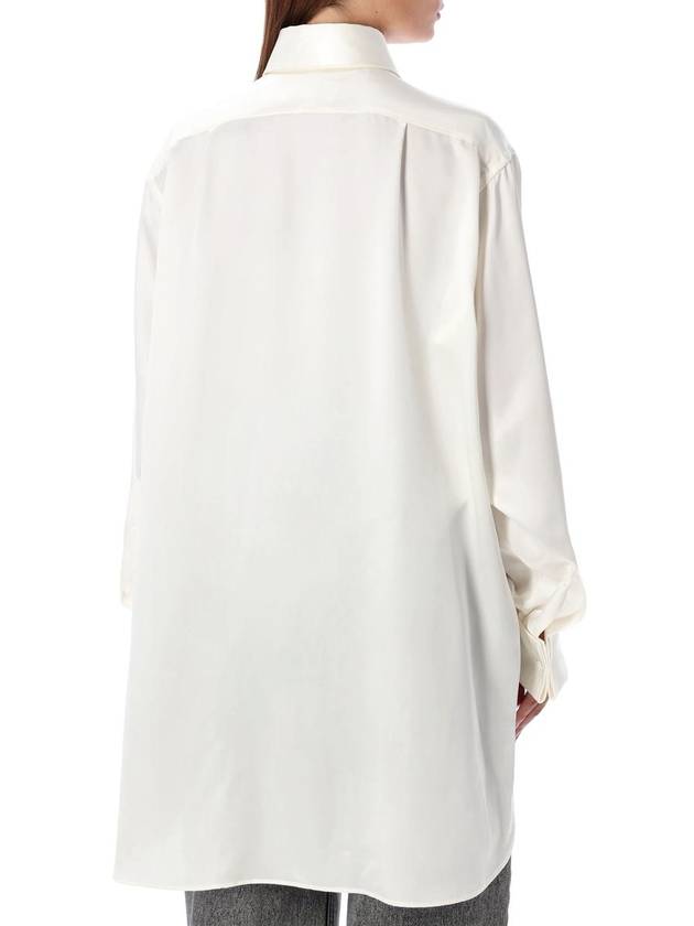 Maison Margiela Silk Long Shirt - MAISON MARGIELA - BALAAN 2