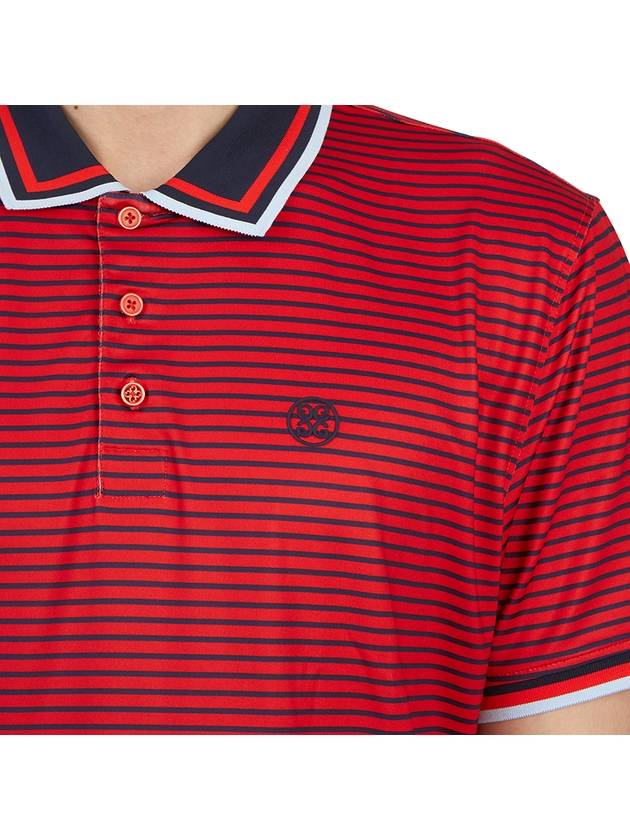 Golf Wear Men s Collar Short Sleeve T Shirt G4MS23K061A POPPY - G/FORE - BALAAN 9