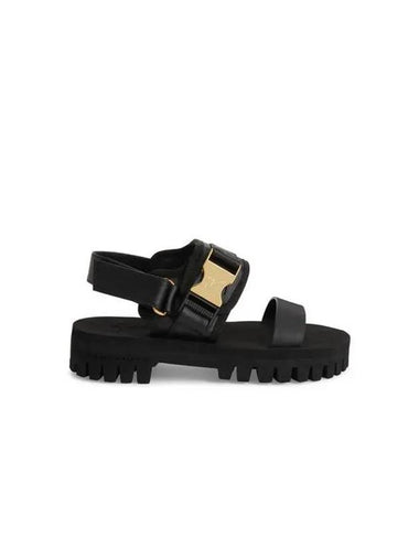 WOMEN ACOMETA15 Buckle Sandals Black - GIUSEPPE ZANOTTI - BALAAN 1