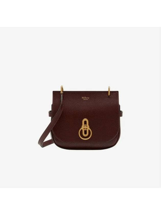 Amberley Classic Satchel Small Grain Shoulder Bag Oxblood - MULBERRY - BALAAN 2