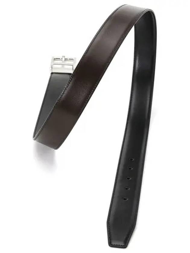 Astor 35 adjustable double sided belt black M F700 - BALLY - BALAAN 3