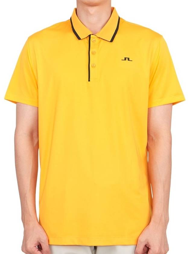 Golf wear men s collar short sleeve t shirt GMJT07640 I040 - J.LINDEBERG - BALAAN 1