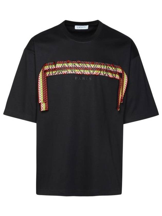 Short Sleeve T-Shirt RM TS0026 J198 P2410 Black - LANVIN - BALAAN 1