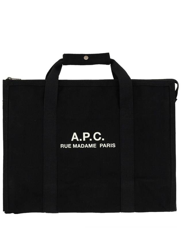 Recuperation Gym Cotton Tote Bag Black - A.P.C. - BALAAN 3