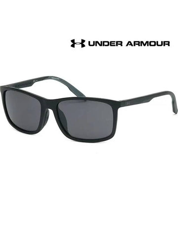 Sports sunglasses matte black light Asian fit UA LOUDON F 003IR - UNDER ARMOUR - BALAAN 1