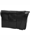 Cassette Small Leather Cross Bag Black - BOTTEGA VENETA - BALAAN 2