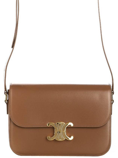 Classique Triomphe Shiny Calfskin Shoulder Bag Bronze - CELINE - BALAAN 2