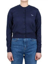 Baby Fox Patch Regular Cardigan Blue - MAISON KITSUNE - BALAAN 2