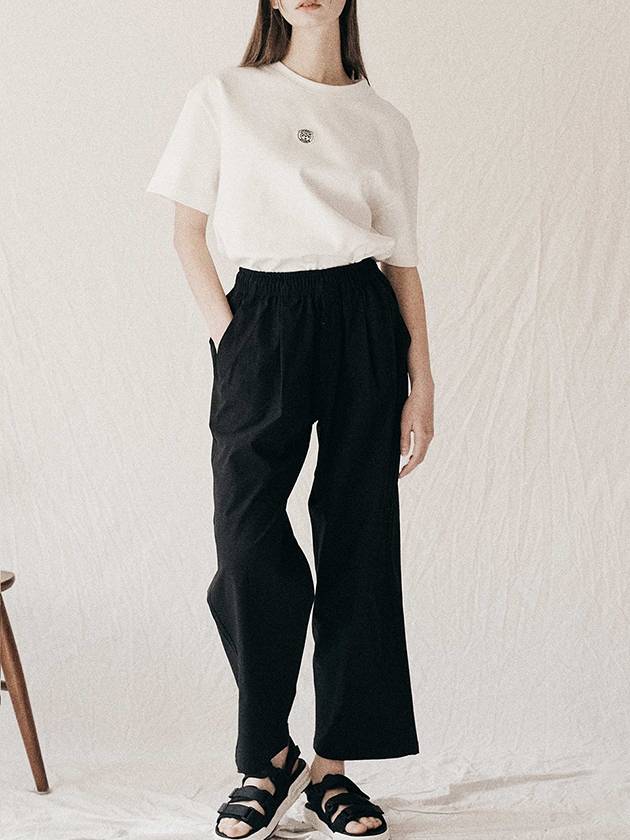 high tension wide banding pants black - FFEFF STUDIO - BALAAN 2