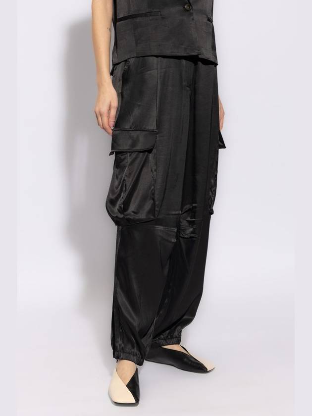 HERSKIND ‘Edwin’ Cargo Trousers, Women's, Black - BIRGITTE HERSKIND - BALAAN 3