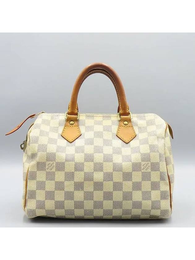 N41534 Damier Azur Canvas Speedy 25 Tote Bag - LOUIS VUITTON - BALAAN 2