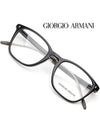 Eyewear Rectangular Eyeglasses Black - GIORGIO ARMANI - BALAAN 5