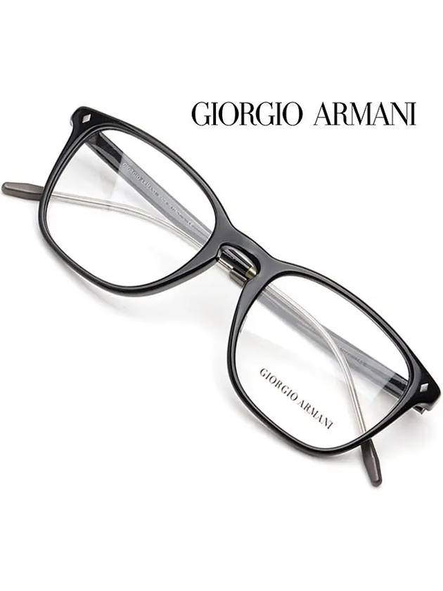 Armani glasses frame AR7171 5001 light square horn frame - GIORGIO ARMANI - BALAAN 4