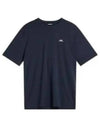 Ade Regular Fit Short Sleeve T-Shirt  JL Navy - J.LINDEBERG - BALAAN 2