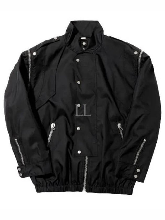 Metamorfosi Multi Zip-Up Jacket Black - GUCCI - BALAAN 2