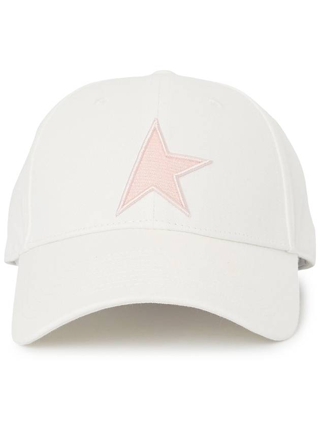 Star Papyrus Demos Ball Cap White Pink - GOLDEN GOOSE - BALAAN 3