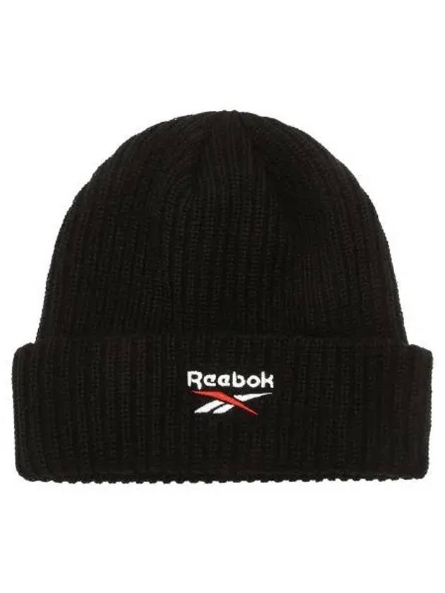 Primary Logo Beanie Black - REEBOK - BALAAN 1