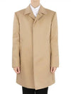 Men's Mackintosh Bal Collar Classic Single Coat Khaki - THOM BROWNE - BALAAN 2