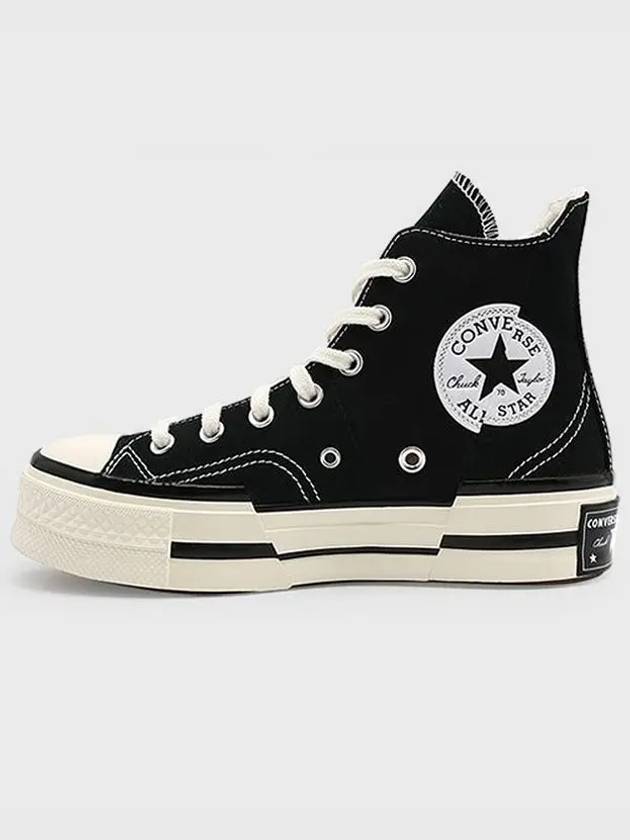 Chuck 70 Plus High Top Sneakers Black - CONVERSE - BALAAN 3