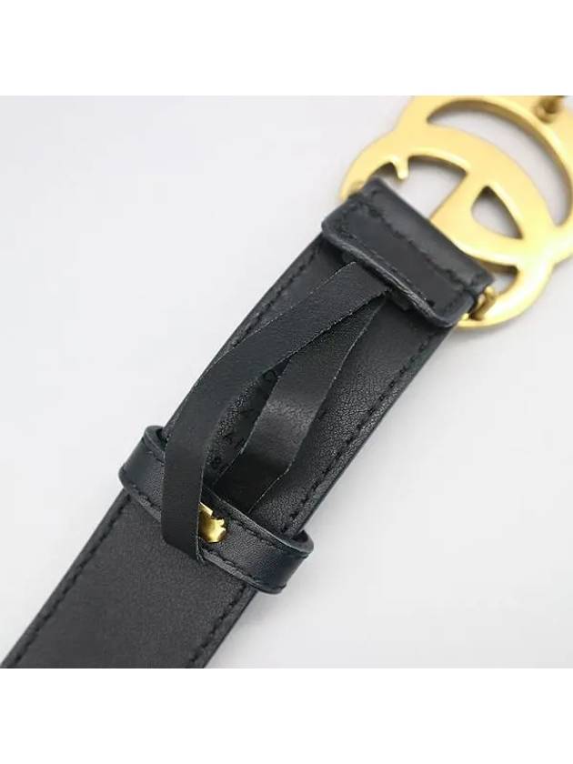 414516 GG Marmont thin belt size 80 - GUCCI - BALAAN 4