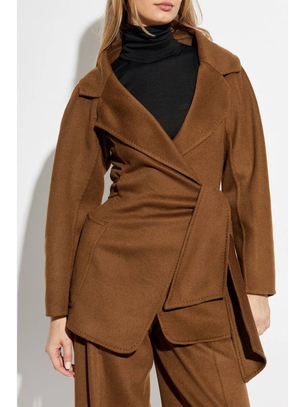 Max Mara Short Coat Holly, Women's, Brown - MAX MARA - BALAAN 3