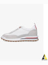 Thom Women Browne Nylon Tech Runner Low Top Sneakers Grey White - THOM BROWNE - BALAAN 2