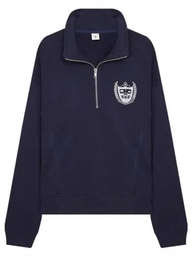 Beverly Hills quarter zip women s sweatshirt - SPORTY & RICH - BALAAN 1