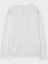 Brushed crewneck t shirt white - NOIRER - BALAAN 9