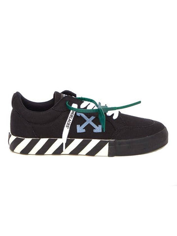 Vulcanised Low-Top Sneakers Black - OFF WHITE - BALAAN 1