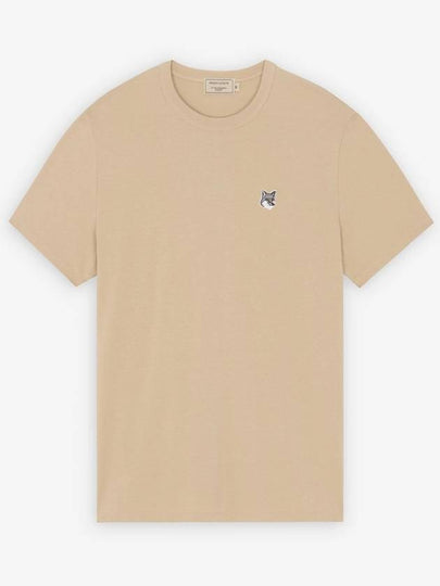 22SS Gray Fox Patch Short Sleeve T-Shirt GM00144KJ0008 - MAISON KITSUNE - BALAAN 2