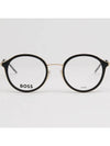 Hugo Boss glasses frame BOSS1210 RHL light Soltex round frame - HUGO BOSS - BALAAN 3