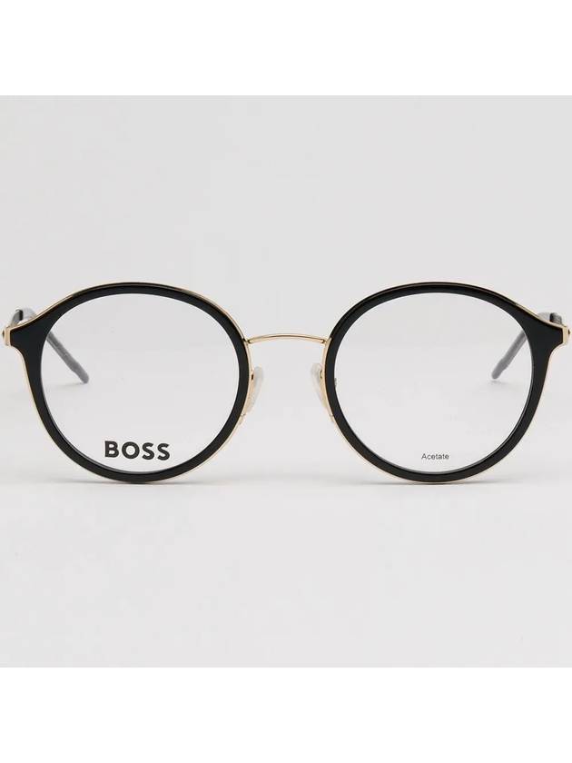 Hugo Boss glasses frame BOSS1210 RHL light Soltex round frame - HUGO BOSS - BALAAN 3