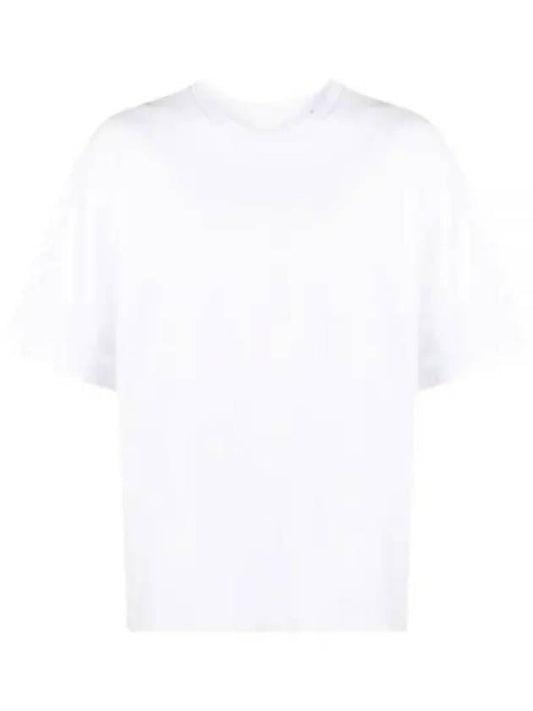 Guizy Back Logo Short Sleeve T-Shirt White - ISABEL MARANT - BALAAN 2