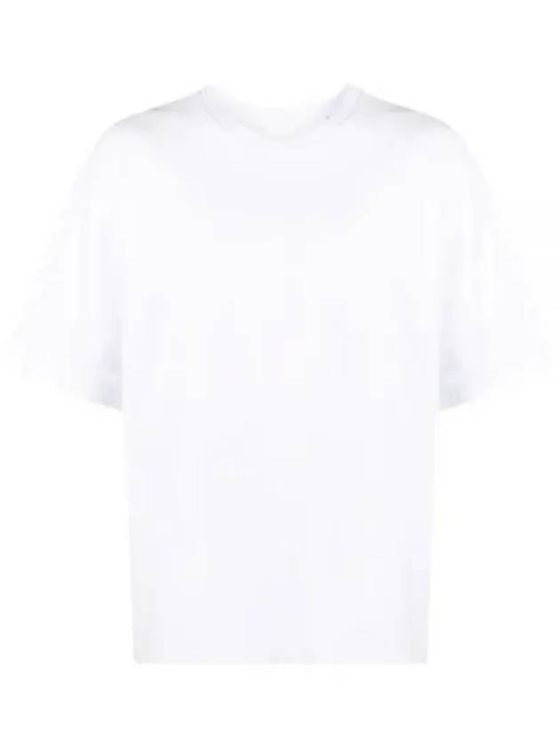 Guizy Back Logo Short Sleeve T-Shirt White - ISABEL MARANT - BALAAN 2