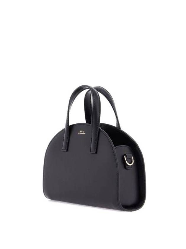 Demi Lune Small Tote Bag Black - A.P.C. - BALAAN 4