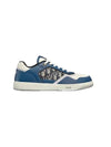 B27 Smooth Calfskin Low Top Sneakers Blue - DIOR - BALAAN 1