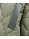 Green quilted long padding - GANNI - BALAAN 8