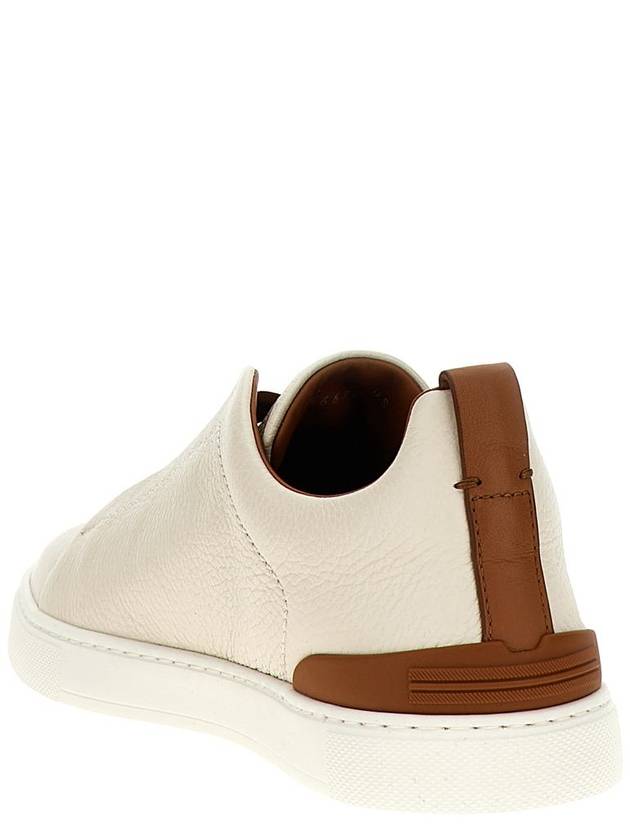 Zegna 'Triple Stitch' Sneakers - ERMENEGILDO ZEGNA - BALAAN 3