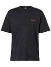 R27JRS93007900 Black Patch Logo Short Sleeve T Shirt - BERLUTI - BALAAN 1