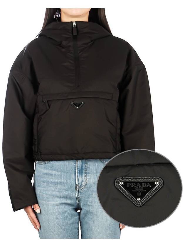 Re-Nylon Blouson Jacket Black - PRADA - BALAAN 2