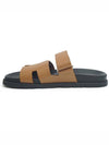 Chypre Calfskin Sandals Natural - HERMES - BALAAN 4