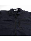 Supima Cotton Twill Stretch-TC Jacket Navy Blue - STONE ISLAND - BALAAN 5