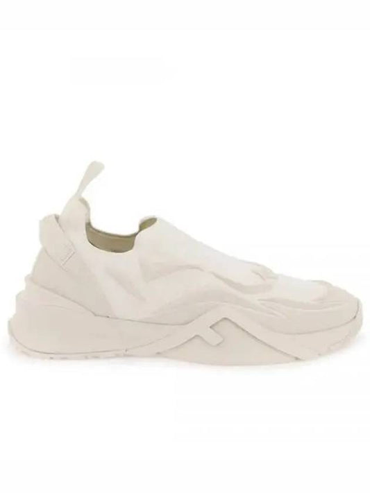 Flow Slip-On Sneakers White - FENDI - BALAAN 2