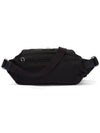 Re-Nylon Saffiano Leather Shoulder Bag Black - PRADA - BALAAN 3